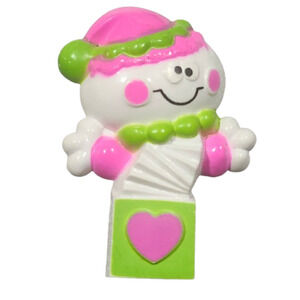 Gen X 1976 Avon Pin Pals Jack In the Box Fragrance Glace' Brooch Pin Full